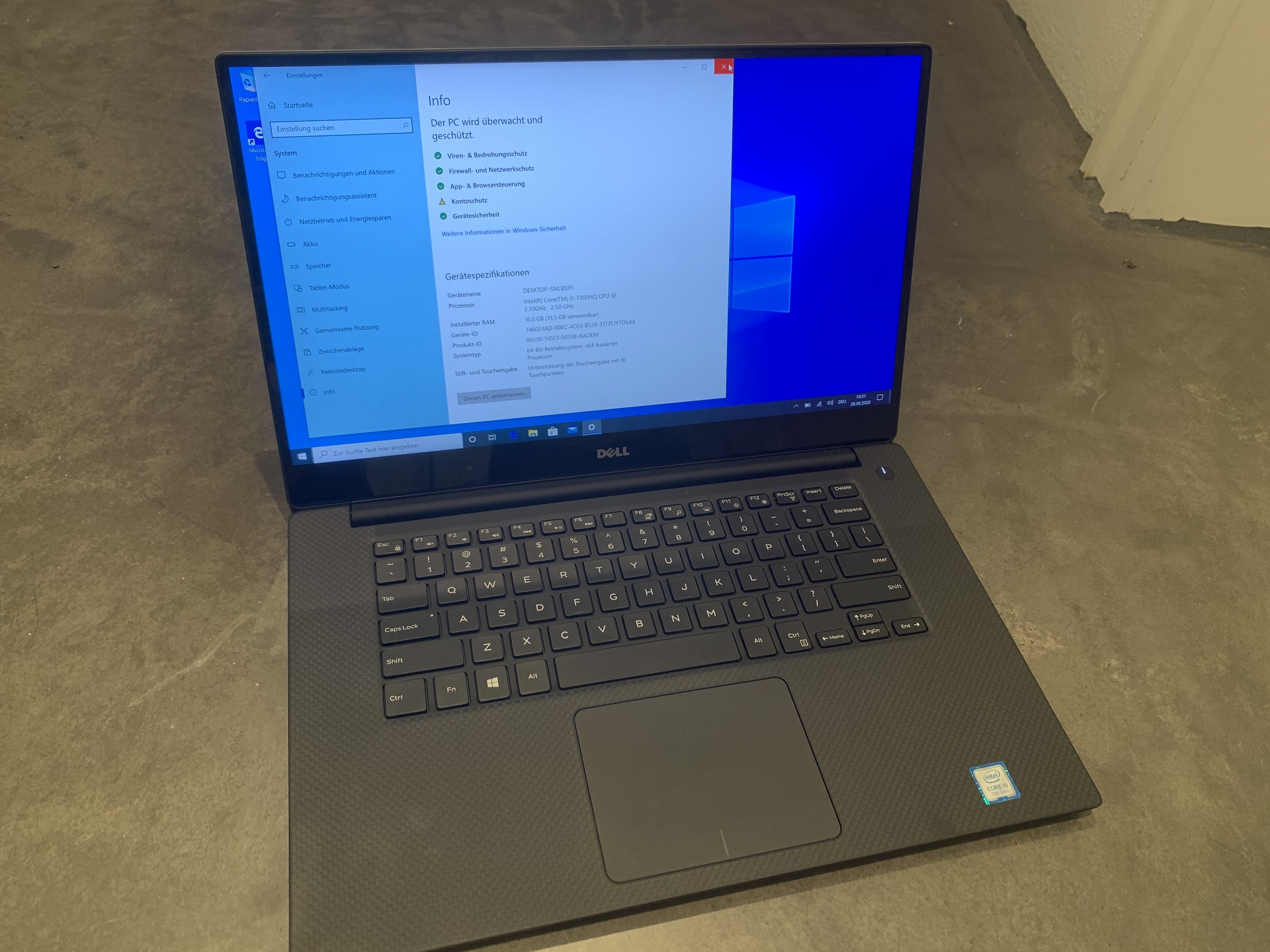 Dell xps 15 9560 не включается